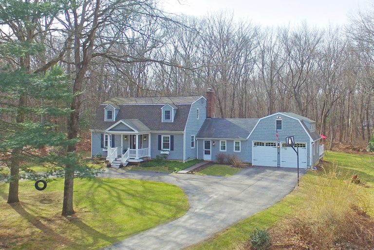 12'x8' portico was built to draw out the house's charm