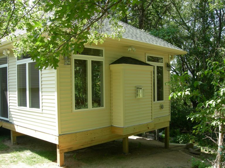 18 x 20 four season porch addition.
