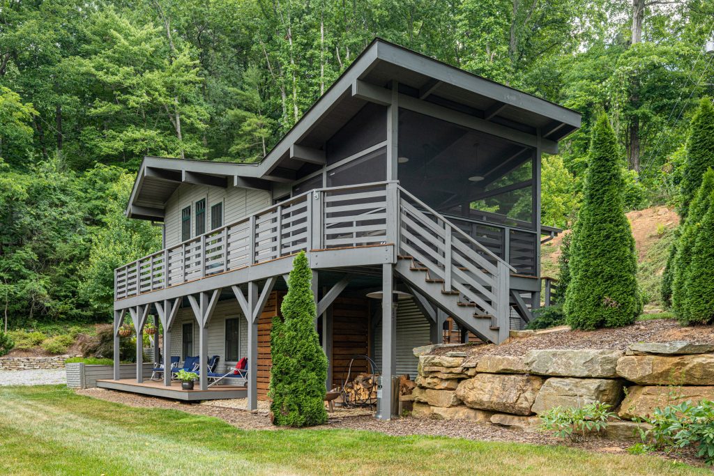 1950s porch idea in Other by Brooke Kern Interior Design, LLC | Outdoor Photos | Porch | Landscaping | Landscape Design | Outdoor Living Space | Porch Design Ideas | Outdoor Living Space Ideas | Backyard Design