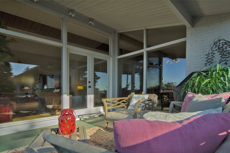 1950s porch photo in Portland by Macey Laurick & MJ Steen | Outdoor Photos | Porch | Landscaping | Landscape Design | Outdoor Living Space | Porch Design Ideas | Outdoor Living Space Ideas | Backyard Design