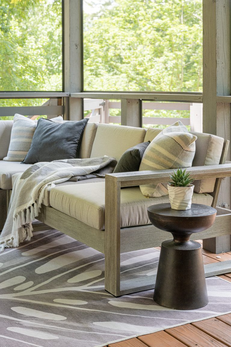 1960s porch idea in Other by Brooke Kern Interior Design, LLC | Outdoor Photos | Porch | Landscaping | Landscape Design | Outdoor Living Space | Porch Design Ideas | Outdoor Living Space Ideas | Backyard Design