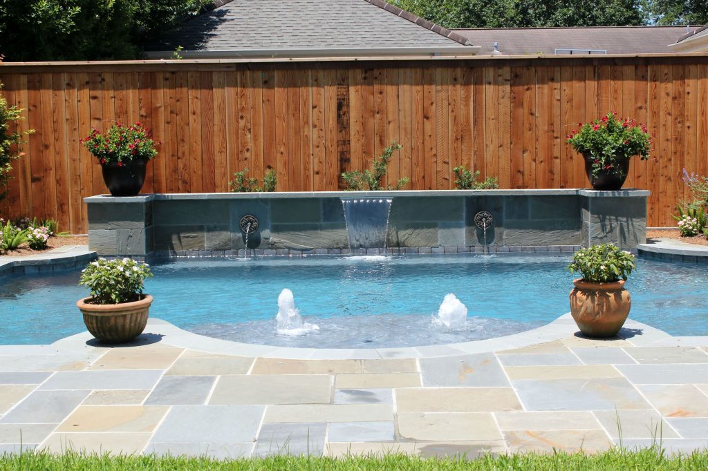 2'' Thermal Bluestone Cooping, 1/2'' Mixed pattern Bluestone full color natural cleft