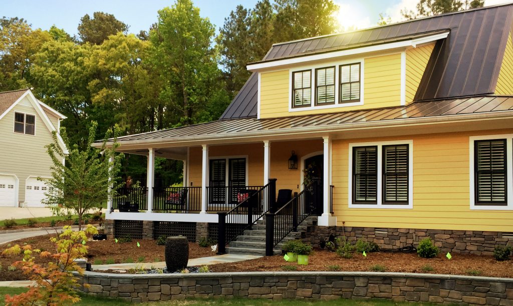 AFCO Pro-Liite Square Fiberglass Columns offer unique details like an adjustable astragal. Elegant porch photo in New Orleans by AFCO Columns and Railings | Outdoor Photos | Porch | Landscaping | Landscape Design | Outdoor Living Space | Porch Design Ideas | Outdoor Living Space Ideas | Backyard Design