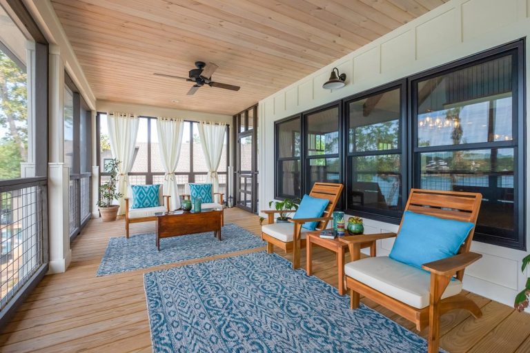 Architectural Designs' Show-Stopping Coastal Vacation Home Plan 18302BE with 3-Sided Wrap-around Porch!⁠ ⁠⠀ ⁠⠀⁠⠀ 2,450+ Sq Ft | 3 - 4 Beds | 2.5 - 3.5 Baths ⁠⠀ #readywhenyouare #houseplan #countrycraftsman #18302BE by Architectural Designs | Outdoor Photos | Porch | Landscaping | Landscape Design | Outdoor Living Space | Porch Design Ideas | Outdoor Living Space Ideas | Backyard Design