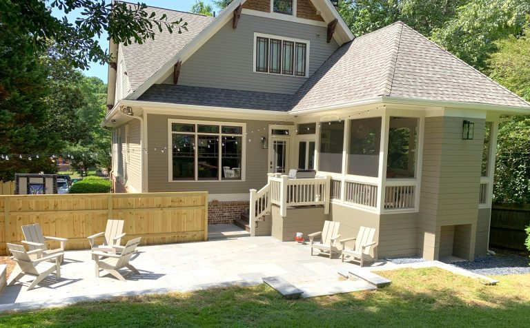 Arts and crafts porch idea in Atlanta by IVAL GOLDSTEIN PROPERTIES | Outdoor Photos | Porch | Landscaping | Landscape Design | Outdoor Living Space | Porch Design Ideas | Outdoor Living Space Ideas | Backyard Design