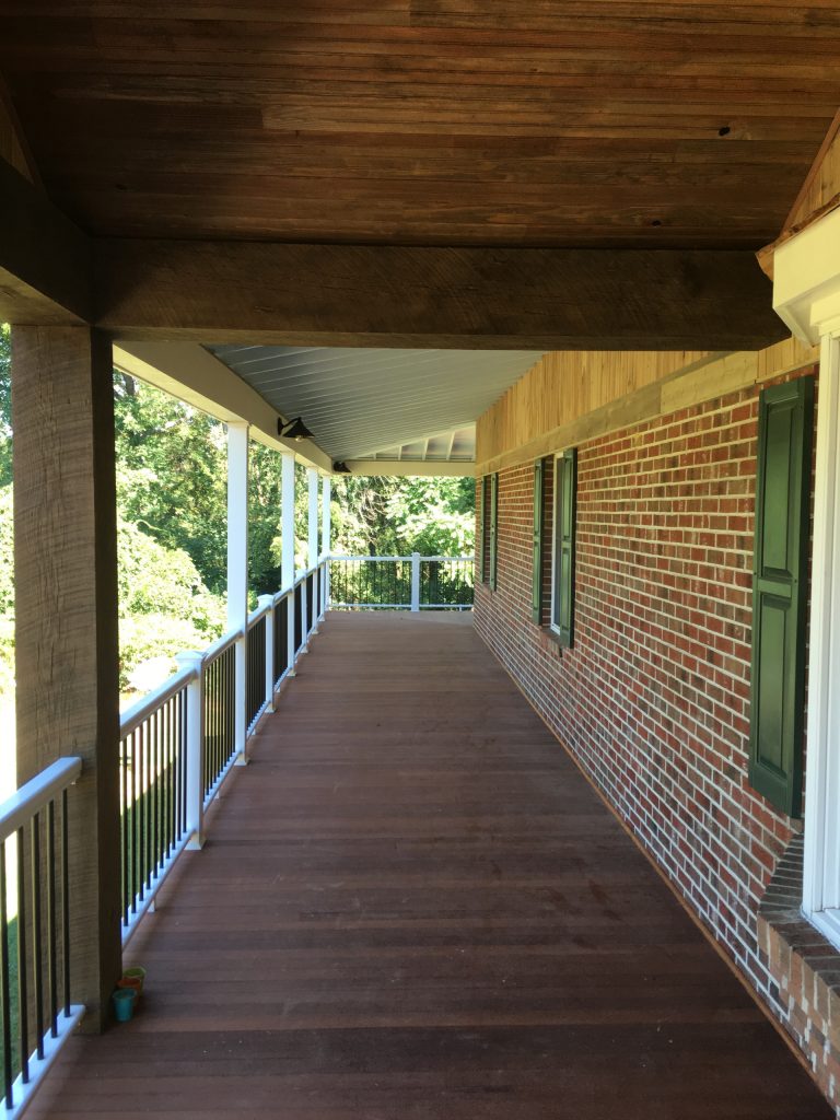 Arts and crafts porch idea in DC Metro by apple house contracting, inc. | Outdoor Photos | Porch | Landscaping | Landscape Design | Outdoor Living Space | Porch Design Ideas | Outdoor Living Space Ideas | Backyard Design