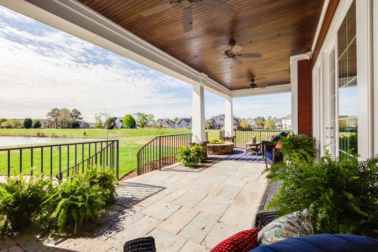 Arts and crafts porch idea in Other by Hannah Shields, Realtor with Augusta Realty Group | Outdoor Photos | Porch | Landscaping | Landscape Design | Outdoor Living Space | Porch Design Ideas | Outdoor Living Space Ideas | Backyard Design