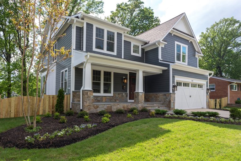 Arts and crafts porch photo in DC Metro by MV Design | Outdoor Photos | Porch | Landscaping | Landscape Design | Outdoor Living Space | Porch Design Ideas | Outdoor Living Space Ideas | Backyard Design
