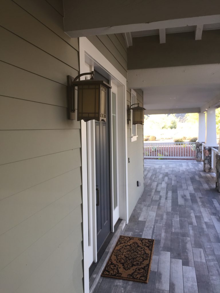 Arts and crafts porch photo in Phoenix by Steg Custom Homes Inc. | Outdoor Photos | Porch | Landscaping | Landscape Design | Outdoor Living Space | Porch Design Ideas | Outdoor Living Space Ideas | Backyard Design