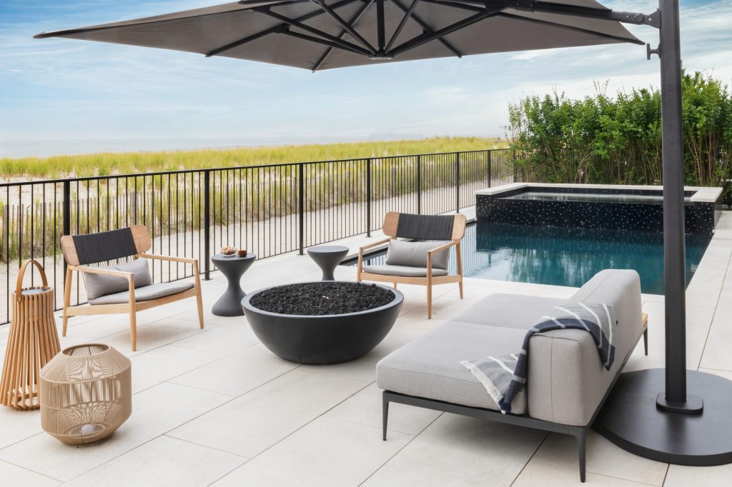 Beach style pool photo in DC Metro