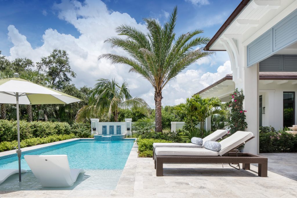 Beach style pool photo in Miami