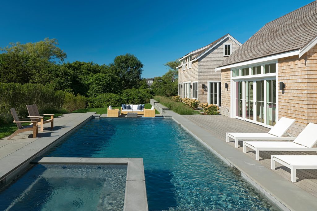 Beach style pool photo in Other