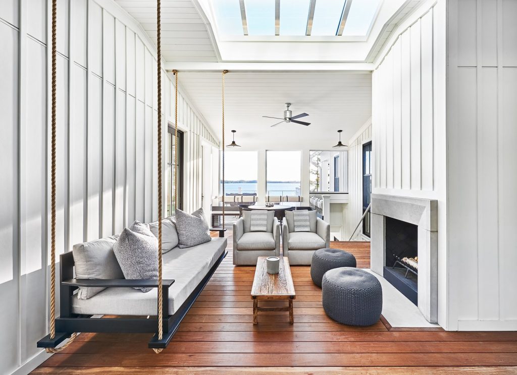 Beach style porch idea in Chicago by Konstant Home | Outdoor Photos | Porch | Landscaping | Landscape Design | Outdoor Living Space | Porch Design Ideas | Outdoor Living Space Ideas | Backyard Design