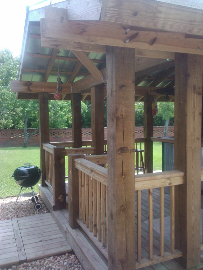 Beach style porch idea in Orlando by KTB Design Group | Outdoor Photos | Porch | Landscaping | Landscape Design | Outdoor Living Space | Porch Design Ideas | Outdoor Living Space Ideas | Backyard Design