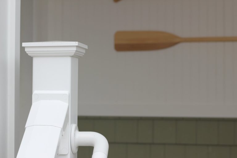 Beach style porch photo in Philadelphia by Michael Donahue Builders | Outdoor Photos | Porch | Landscaping | Landscape Design | Outdoor Living Space | Porch Design Ideas | Outdoor Living Space Ideas | Backyard Design