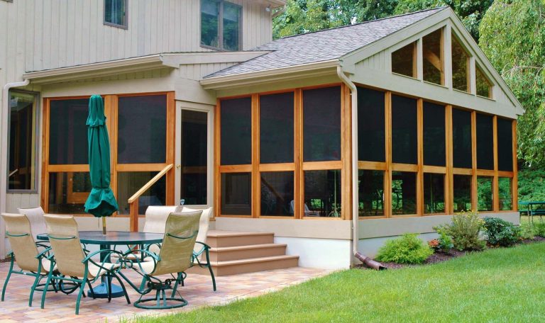 Beauty & function combine in this custom three-season porch by Archadeck of Central CT.