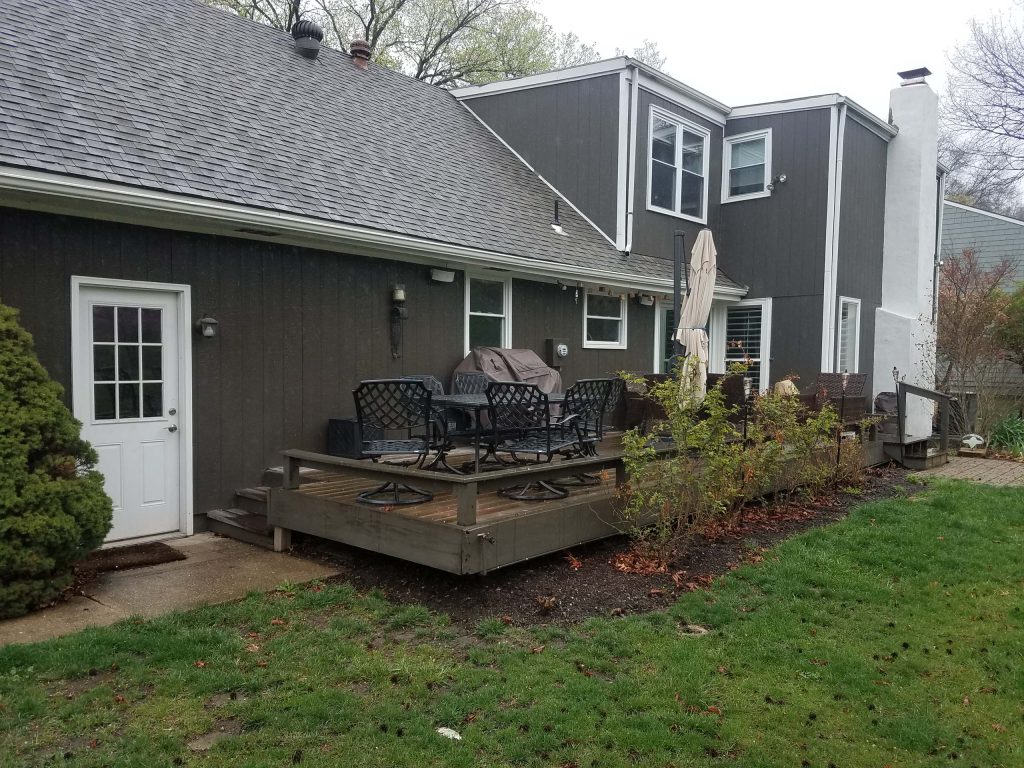 Before - ready for demoltion