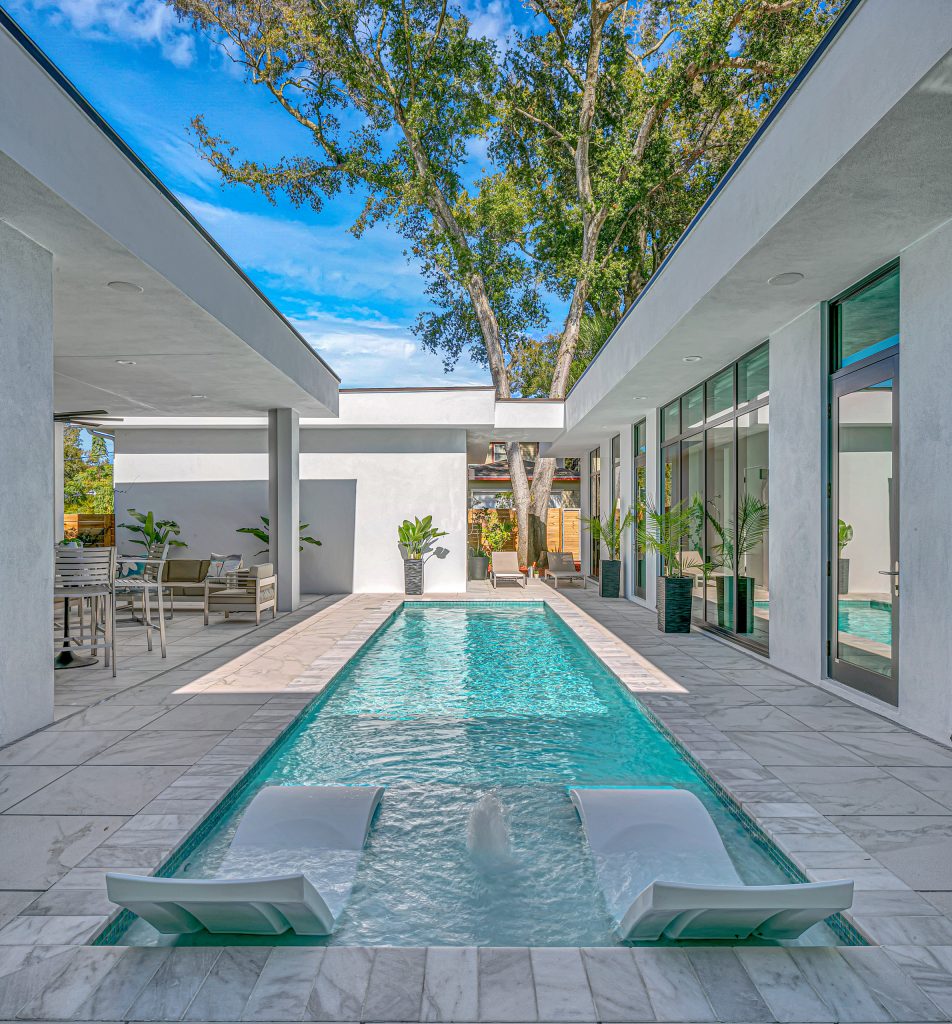 Charming Mid Century Modern with a Palm Springs Vibe ~Interiors by Debra Ackerbloom ~Architectural Design by Tommy Lamb ~Architectural Photography by Bill Horne