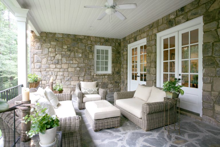Classic porch idea in Atlanta by DJF Designs LLC. | Outdoor Photos | Porch | Landscaping | Landscape Design | Outdoor Living Space | Porch Design Ideas | Outdoor Living Space Ideas | Backyard Design