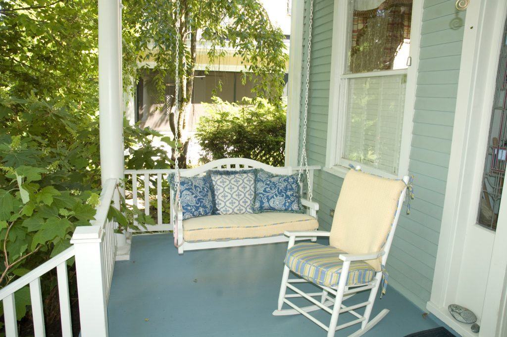 Classic porch idea in Louisville by Lyman Quality Builders | Outdoor Photos | Porch | Landscaping | Landscape Design | Outdoor Living Space | Porch Design Ideas | Outdoor Living Space Ideas | Backyard Design