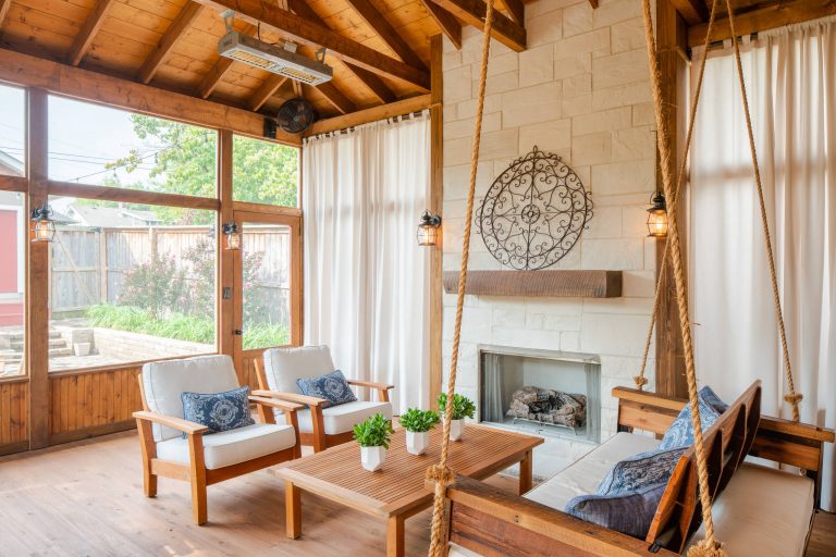 Classic porch idea in Nashville by Heritage Iron and Decor | Outdoor Photos | Porch | Landscaping | Landscape Design | Outdoor Living Space | Porch Design Ideas | Outdoor Living Space Ideas | Backyard Design