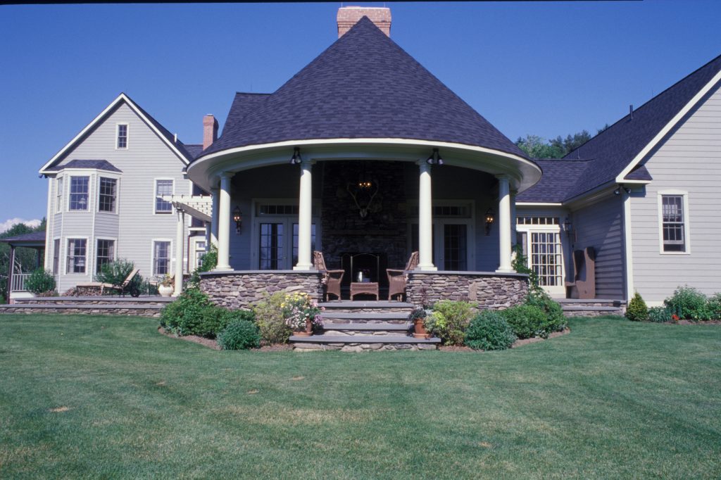 Classic porch idea in New York by Aryeh Siegel Architect | Outdoor Photos | Porch | Landscaping | Landscape Design | Outdoor Living Space | Porch Design Ideas | Outdoor Living Space Ideas | Backyard Design