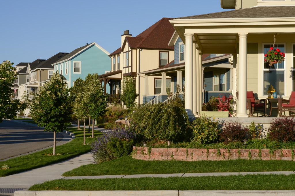 Classic porch idea in Salt Lake City by At Home | Outdoor Photos | Porch | Landscaping | Landscape Design | Outdoor Living Space | Porch Design Ideas | Outdoor Living Space Ideas | Backyard Design