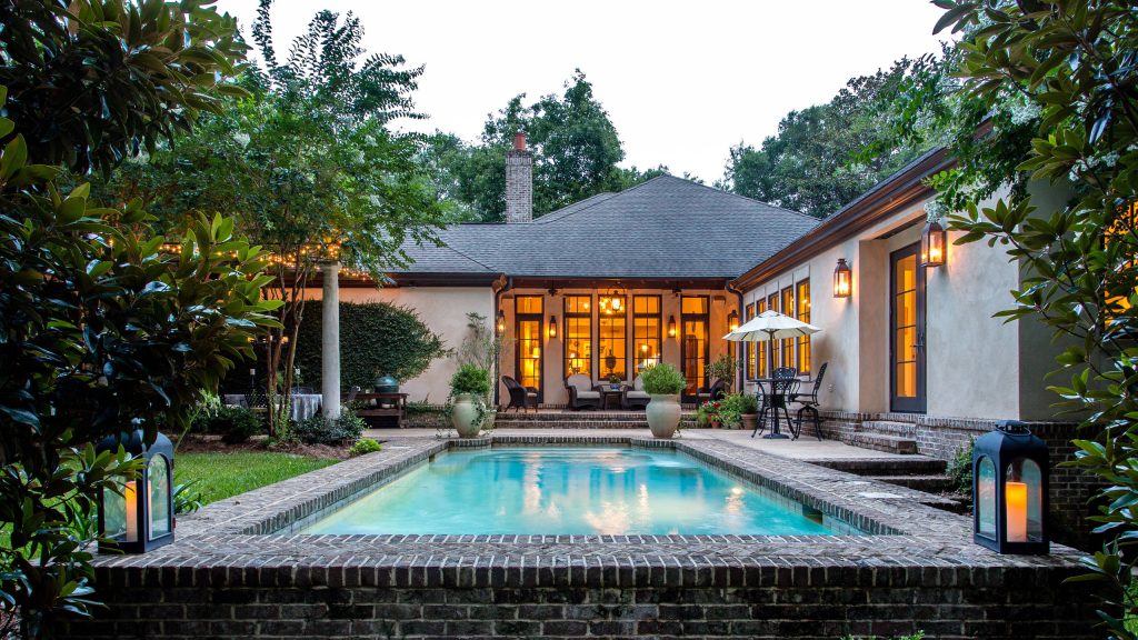 Coastal French Country - Timeless Style on a Quaint Cul-de-sac. Pool and Patio
