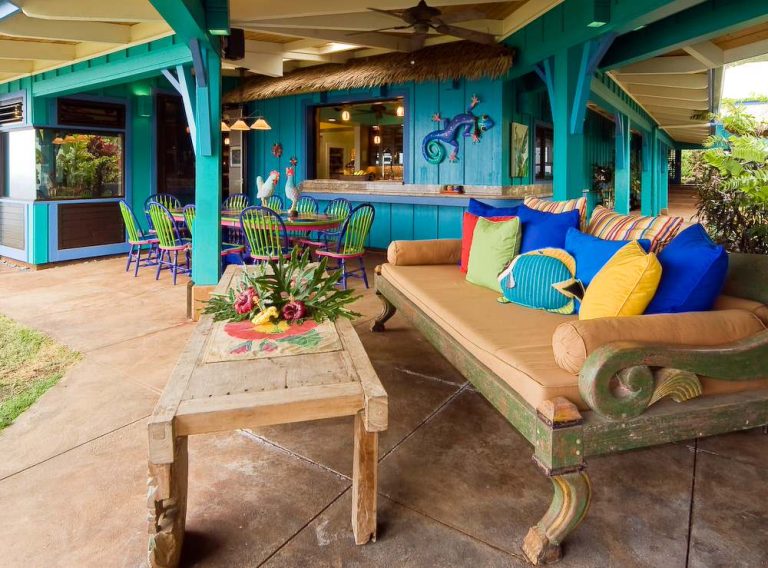 Collection of homes depicting designs of “Hawaiian Cottage Style” Photography by Pablo McLoud Waipio Mauka Cottage – Stylish Classic Beach Cottage – Colorful Retro Beach Cottage – Kukio Guest Cottage