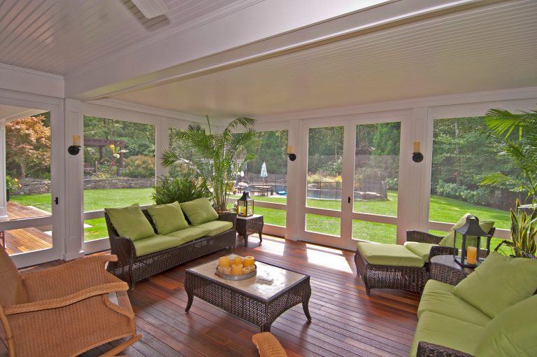 Constructed screened enclosure by SM Contracting Inc