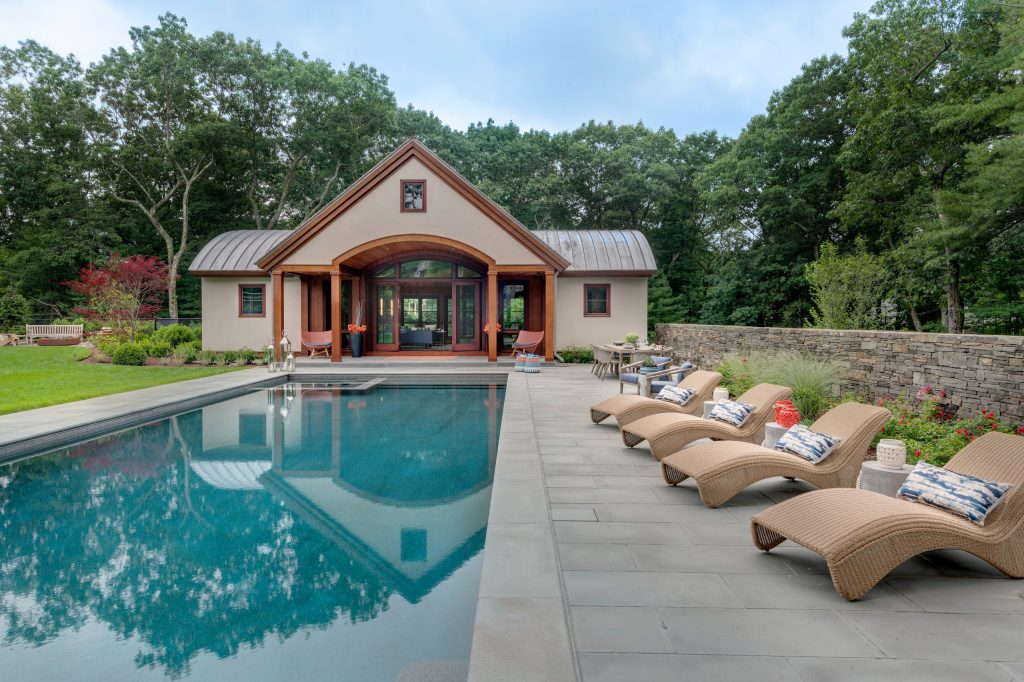 Contemporary sports barn