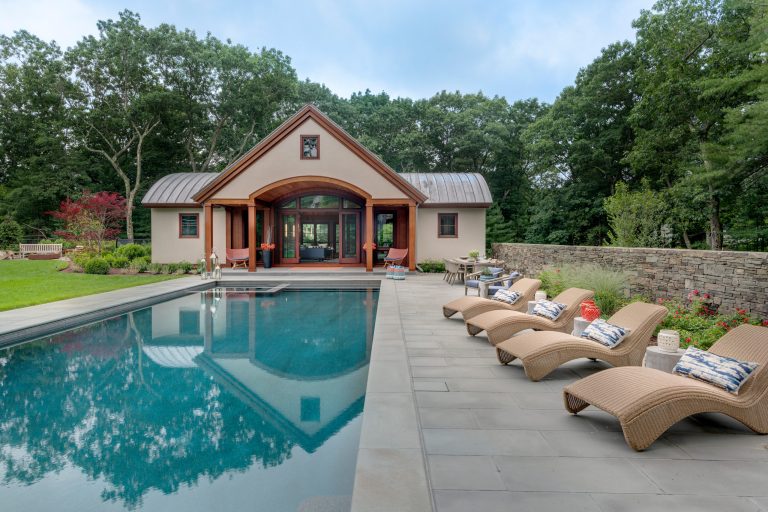 Contemporary sports barn
