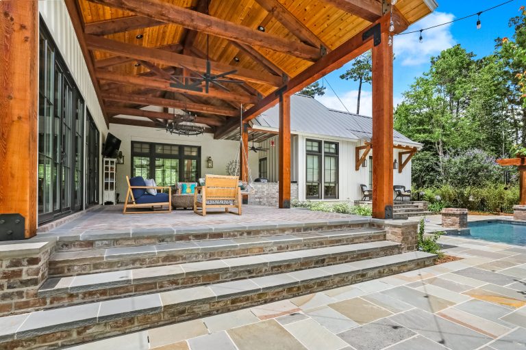 Covered patio