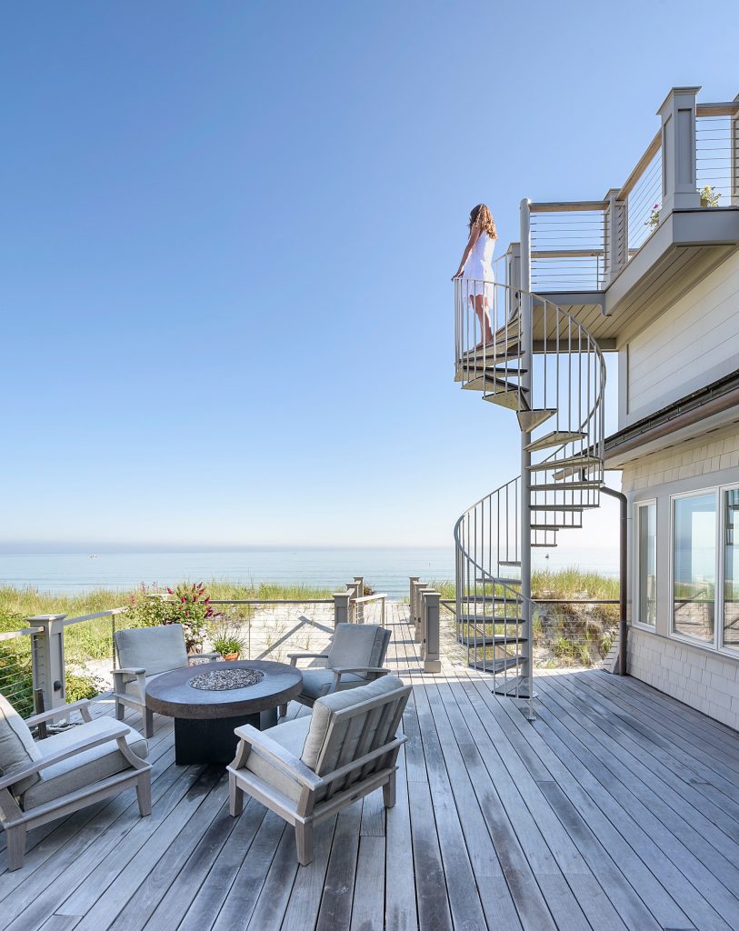 Deck - coastal deck idea in Boston