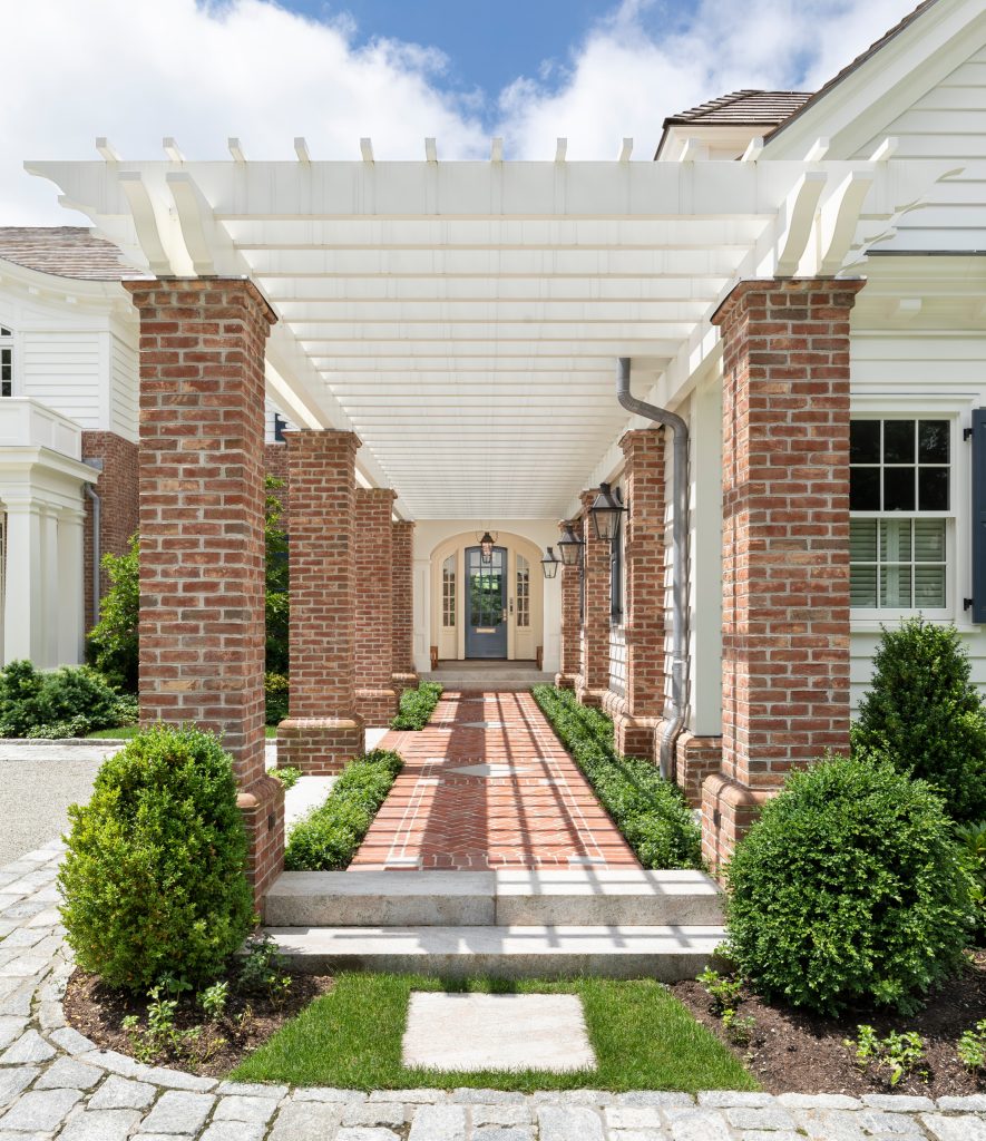 Elegant porch photo in Boston by C.H. Newton Builders, Inc | Outdoor Photos | Porch | Landscaping | Landscape Design | Outdoor Living Space | Porch Design Ideas | Outdoor Living Space Ideas | Backyard Design