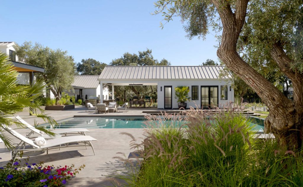 Example of a country pool design in San Francisco