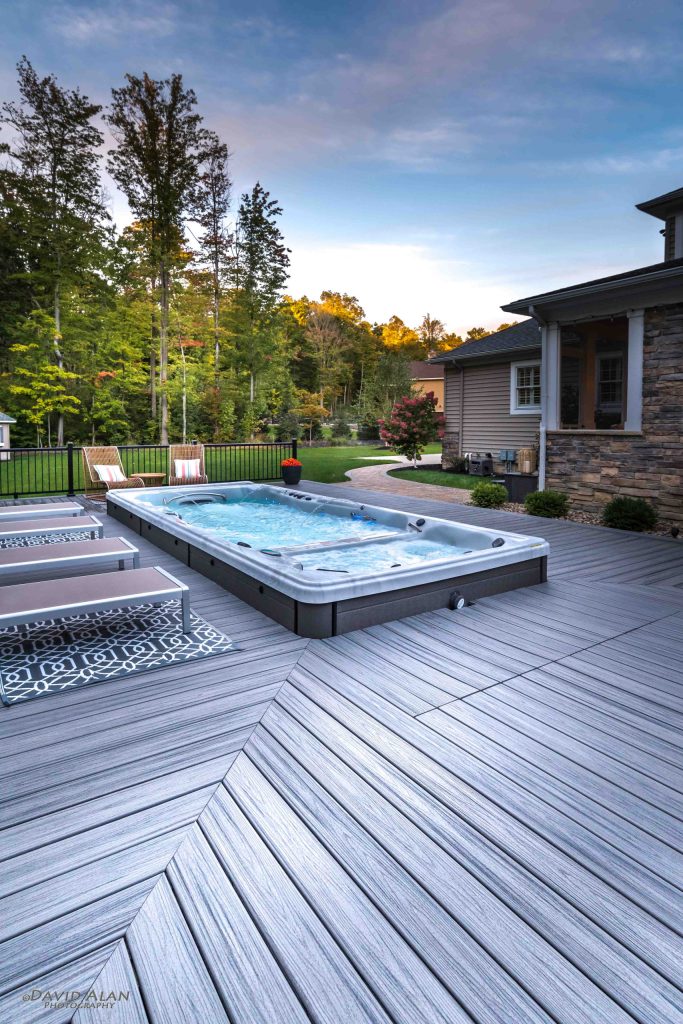 Example of a pool design in Cleveland