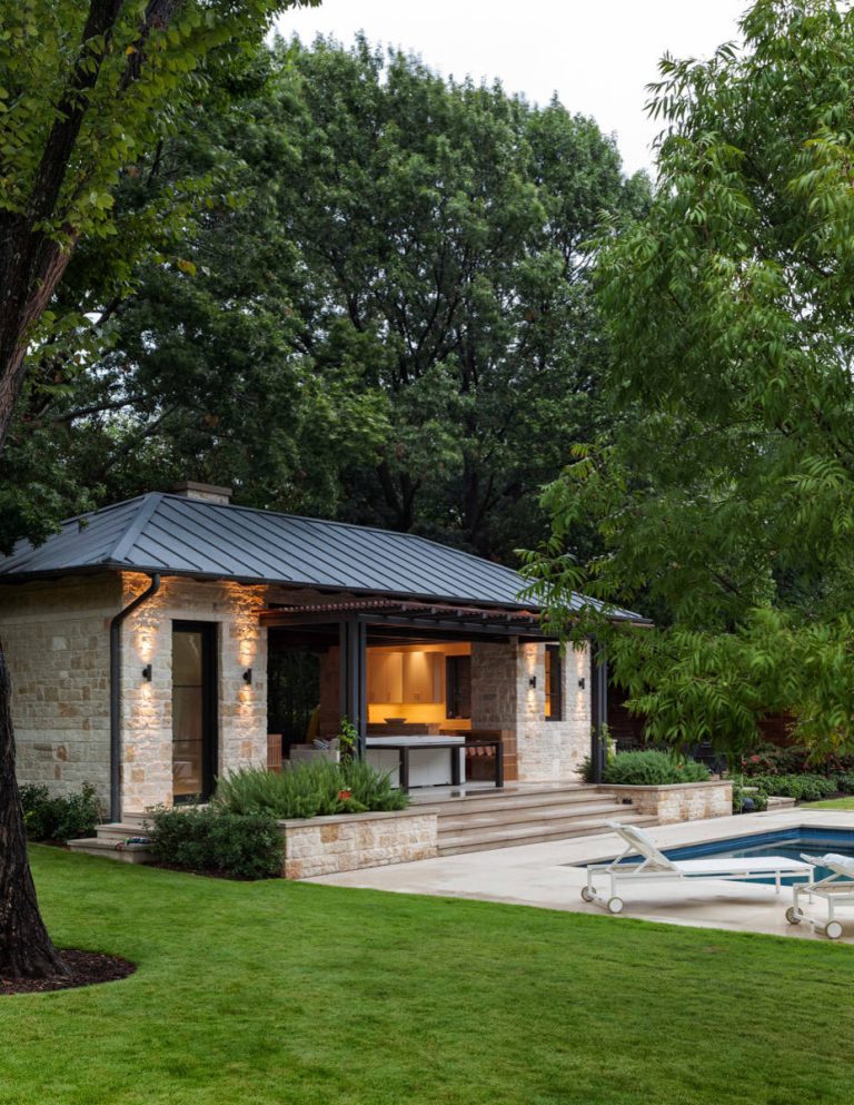Example of a pool design in Dallas