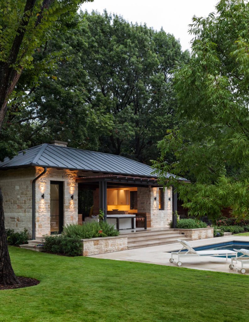 Example of a pool design in Dallas