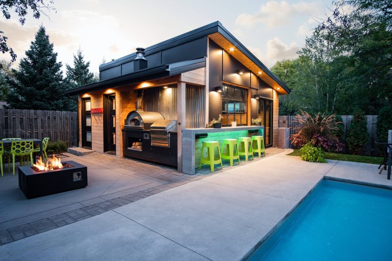 Example of a trendy pool design in Other