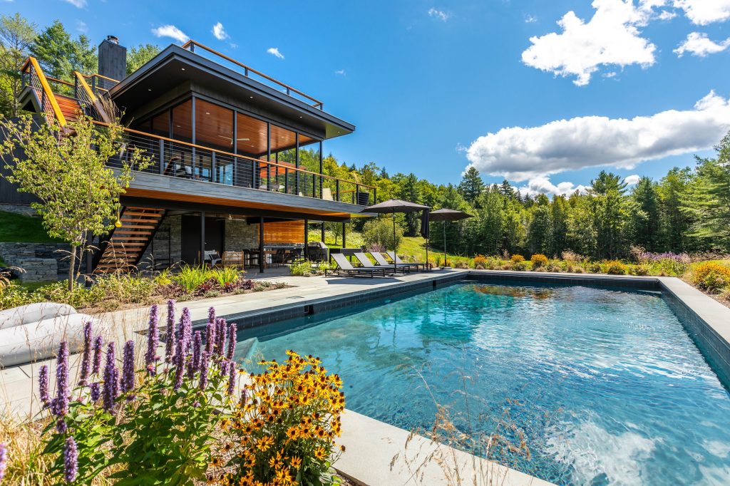 Example of a trendy pool design in Other