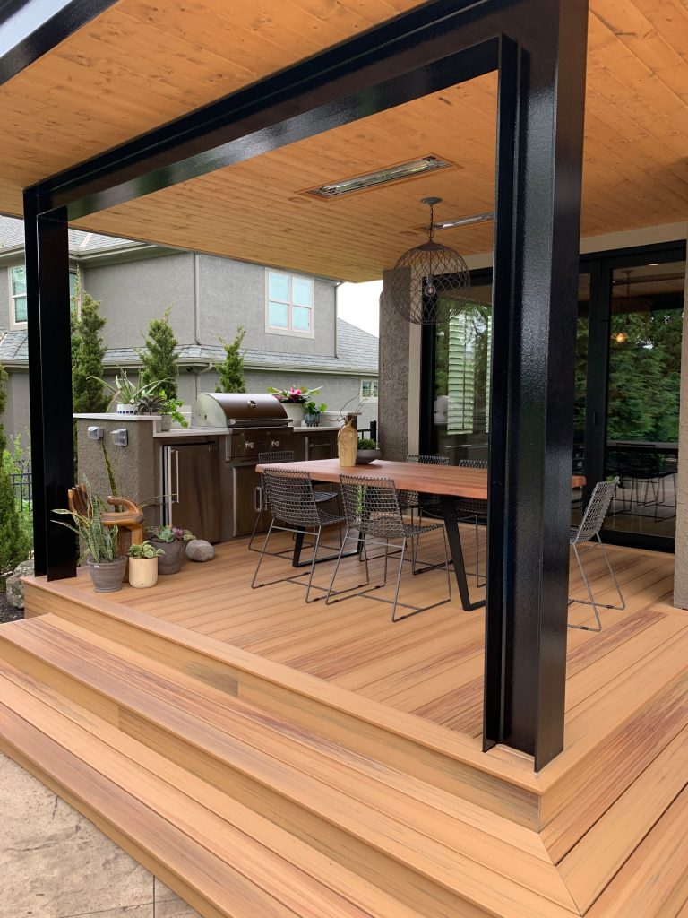 Exposed Steel beams and columns