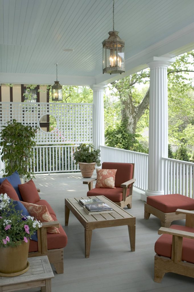 Exterior porch