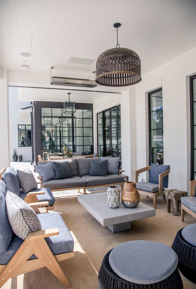 Farmhouse porch idea in Los Angeles by JAMES V. COANE & ASSOCIATES, ARCHITECTS | Outdoor Photos | Porch | Landscaping | Landscape Design | Outdoor Living Space | Porch Design Ideas | Outdoor Living Space Ideas | Backyard Design