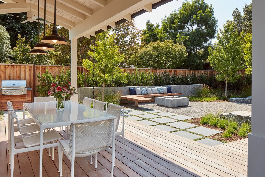 Farmhouse porch idea in San Francisco by Upscale Construction | Outdoor Photos | Porch | Landscaping | Landscape Design | Outdoor Living Space | Porch Design Ideas | Outdoor Living Space Ideas | Backyard Design