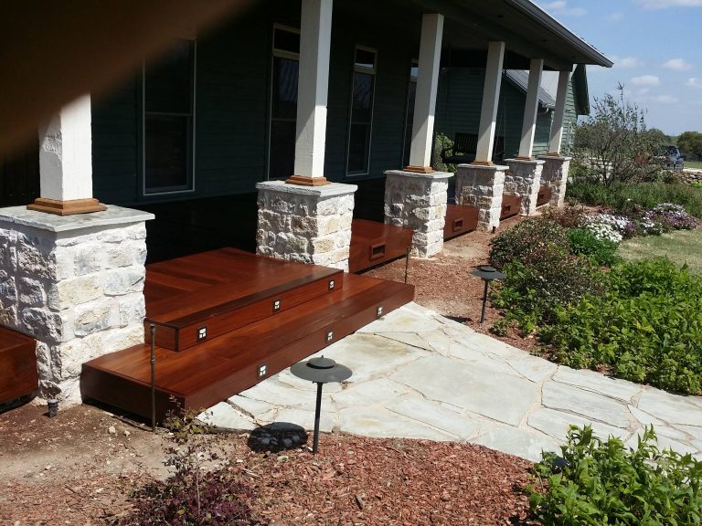 Farmhouse porch photo in Dallas by P&P Handyman Services | Outdoor Photos | Porch | Landscaping | Landscape Design | Outdoor Living Space | Porch Design Ideas | Outdoor Living Space Ideas | Backyard Design