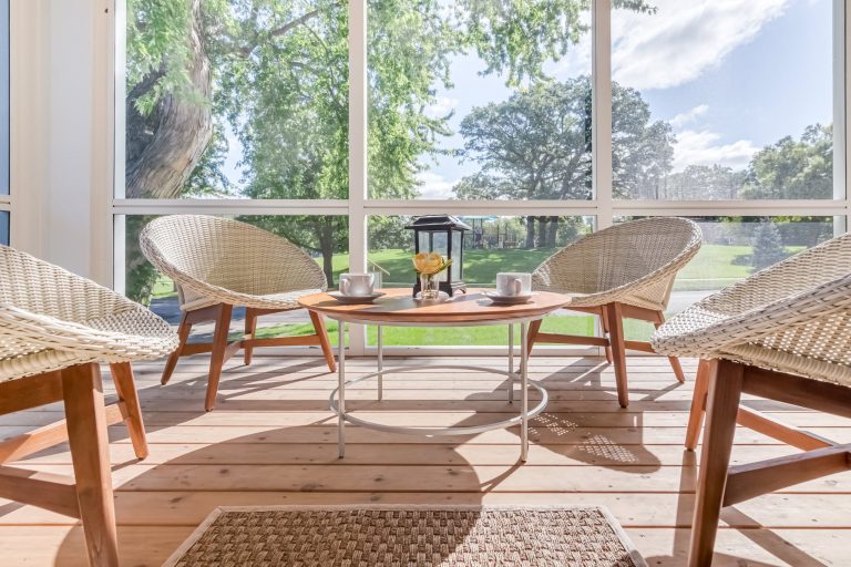 Farmhouse porch photo in Minneapolis by Talo Studio | Outdoor Photos | Porch | Landscaping | Landscape Design | Outdoor Living Space | Porch Design Ideas | Outdoor Living Space Ideas | Backyard Design
