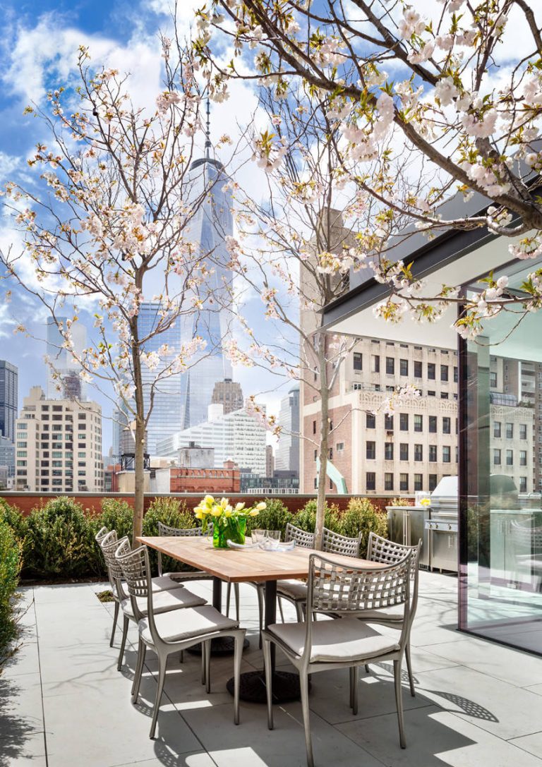 Featured on this photo: outdoor solid wood dining table