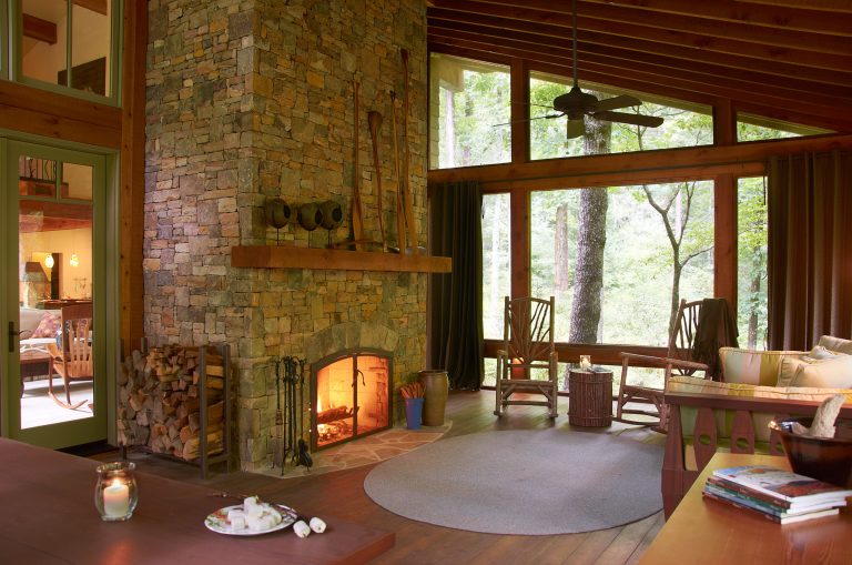 Flow from in to out and enjoy mountain living all year long.