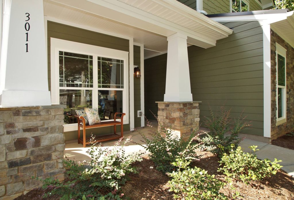 Front Porch after staging